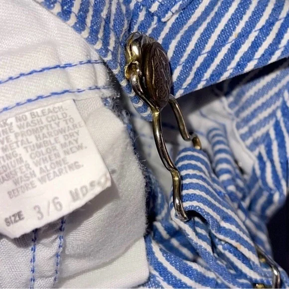 Oshkosh B'Gosh VINTAGE 90s VESTBAK STRIPPED
OVERALL 3/6 Months - Picture 8 of 9